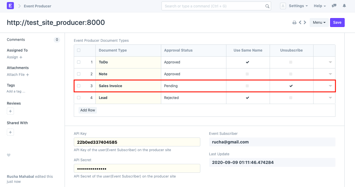 unsubscribe event (1)